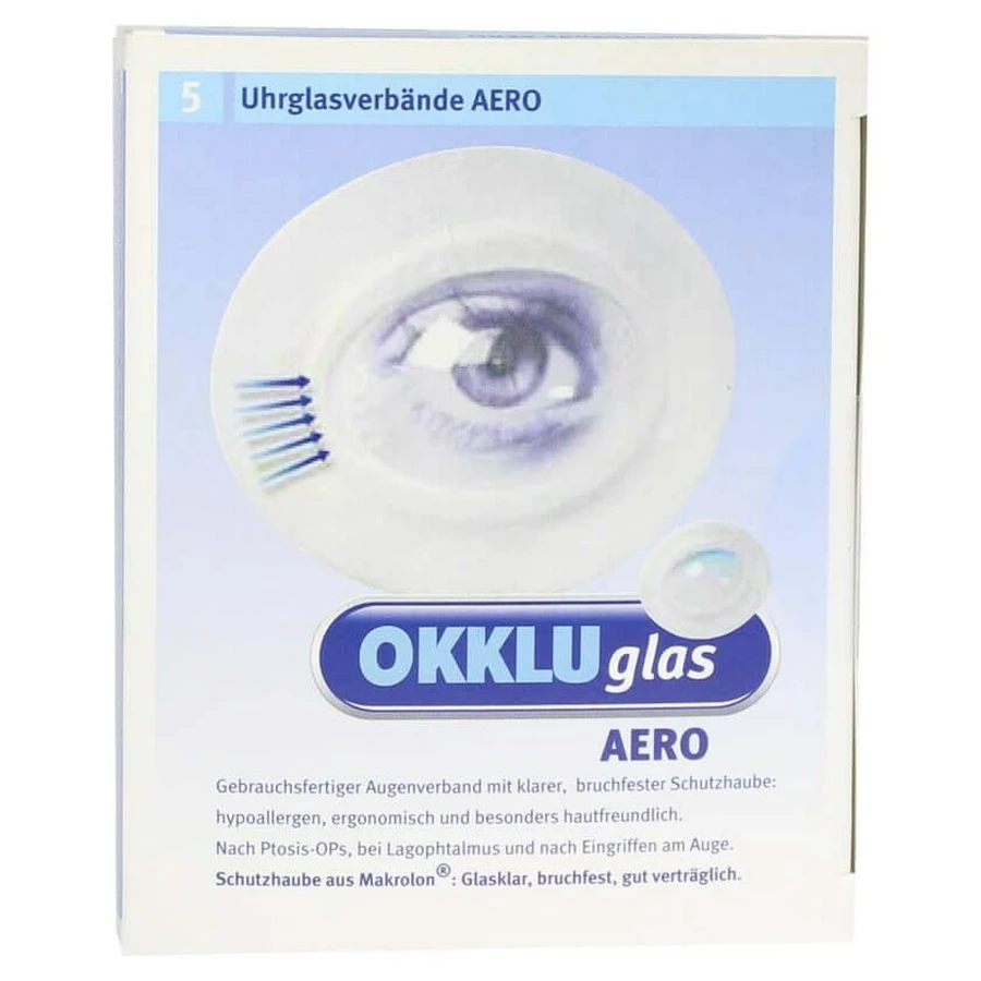 Venda de cristal para reloj Occluglas Aero 5 uds.