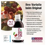 Oryginalny koncentrat wiśni Montmorency - Cherry PLUS® 6X500 ml: ceny i cechy