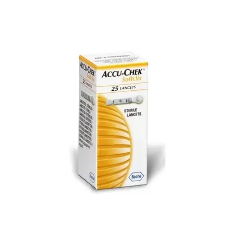 Softclix Accu-Chek sterile Nadeln, 4 x 25 Stück, Roche
