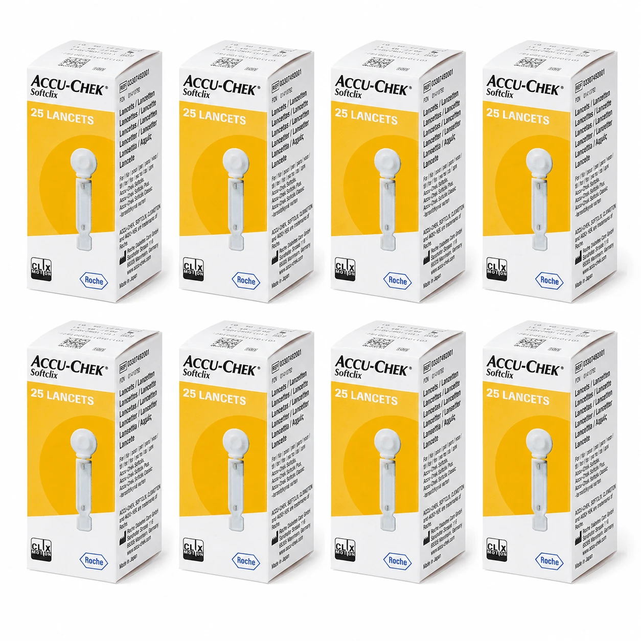 Softclix Accu-Chek steriele naalden, 8x25 stuks, Roche