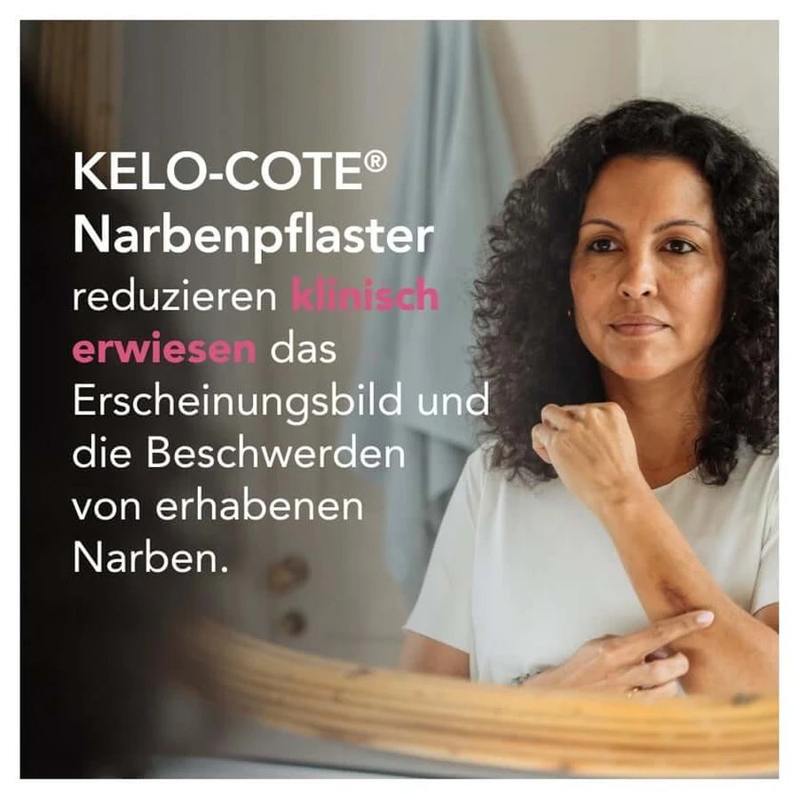 Kelo-cote Silikon-narbenpflaster Körper 1 St
