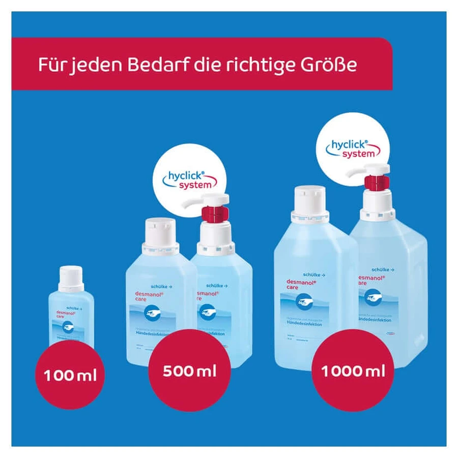 Desmanol care Alkoholische Händedesinfek 100 ml