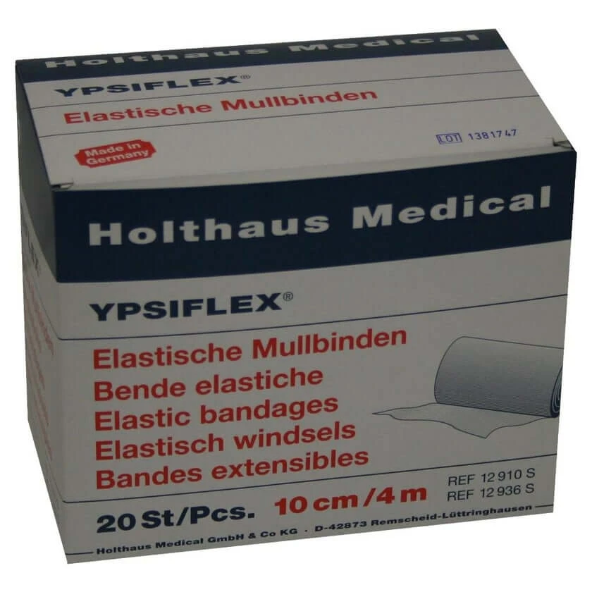 Gaasverband Elastisch 10 cmx4 m 20 stuks