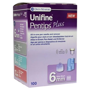 Unifine Pentips plus Kanüle 31 G 6 mm 100 St
