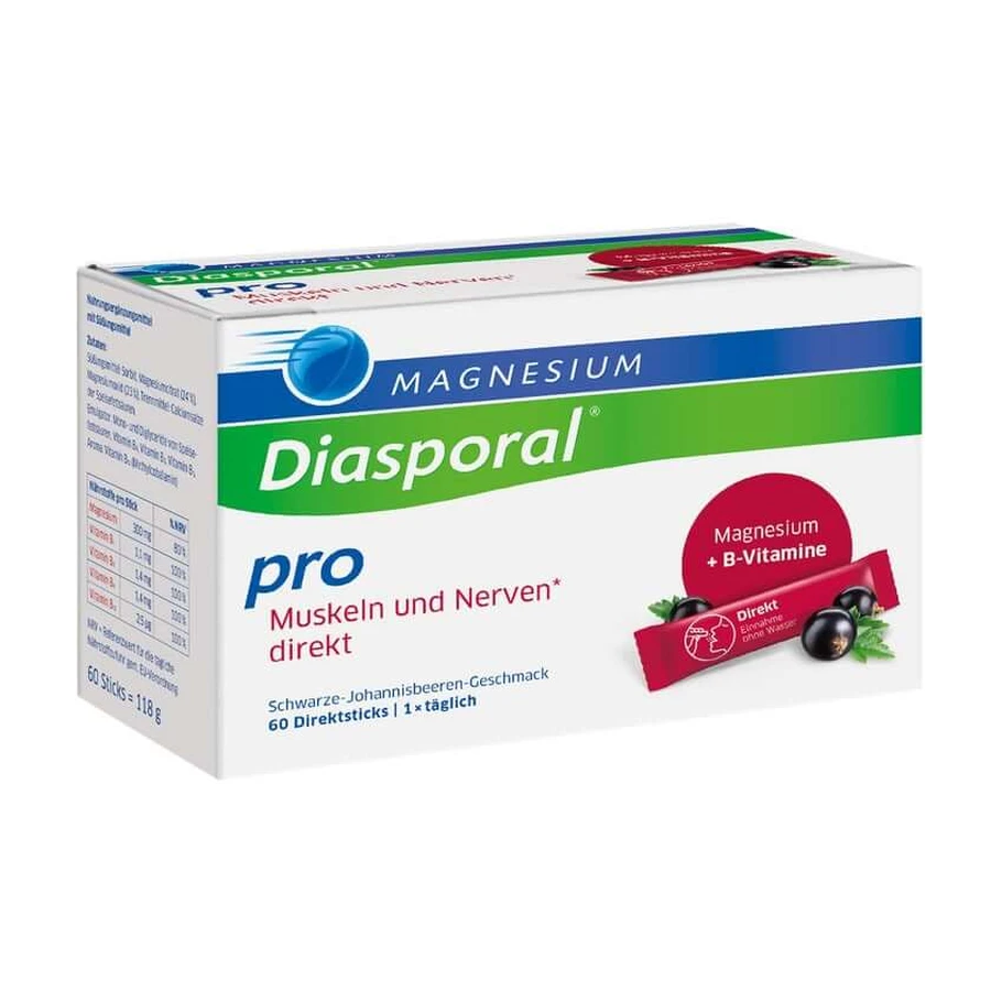 Magnesium Diasporal® pro spieren en zenuwen direct 60 St