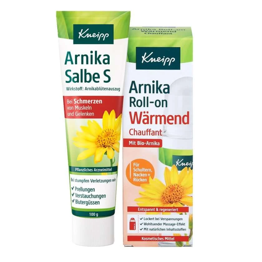 Kneipp Arnica Zalf S + Roll-on Warming 100 g