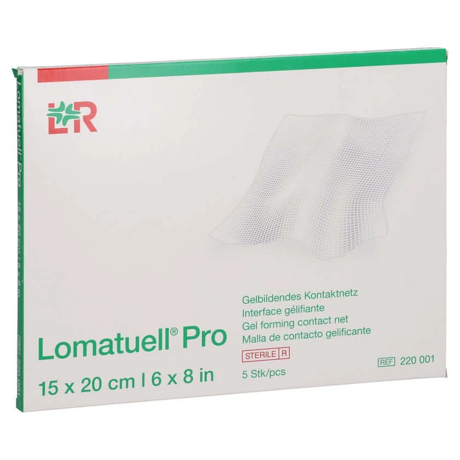 Lomatuell Pro 15x20 Cm Steril 5 buc