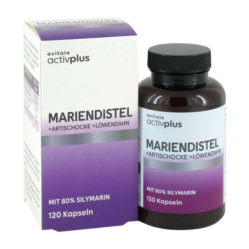 Activplus Mariadistel+artisjok+paardebloem caps. 120 Caps.