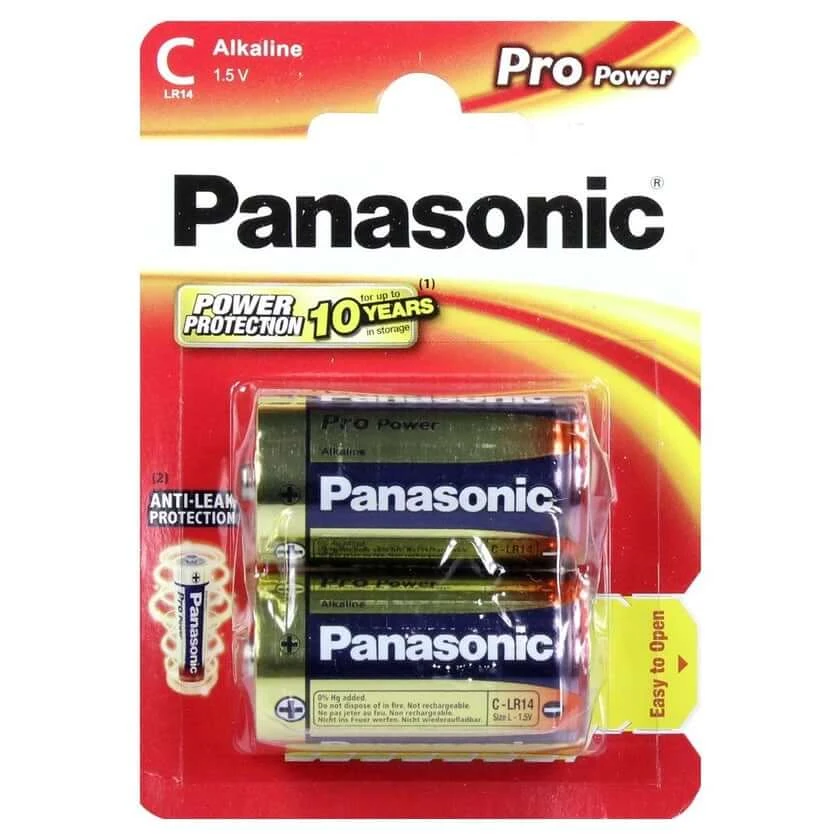 Batterijen Baby LR14 1,5V Alkaline 2 stuks