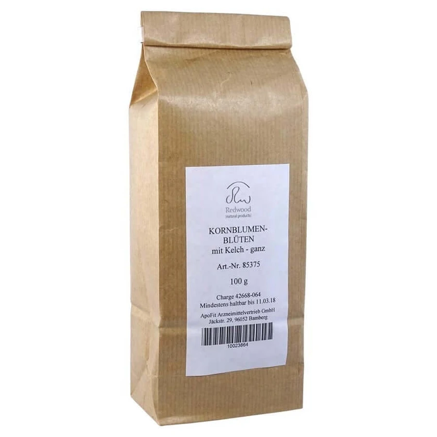 Flores de aciano con cáliz enteras 100 g