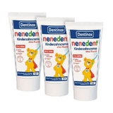Nenedent Kinderzahncreme ohne Fluorid 3X50 ml