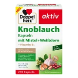 Double heart garlic capsules with mistletoe+white thorn+vitamin B1 270 Capsules