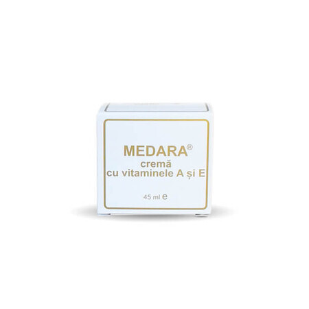 Medara vochtinbrengende crème met vitamine A en E, 40 g, Mebra