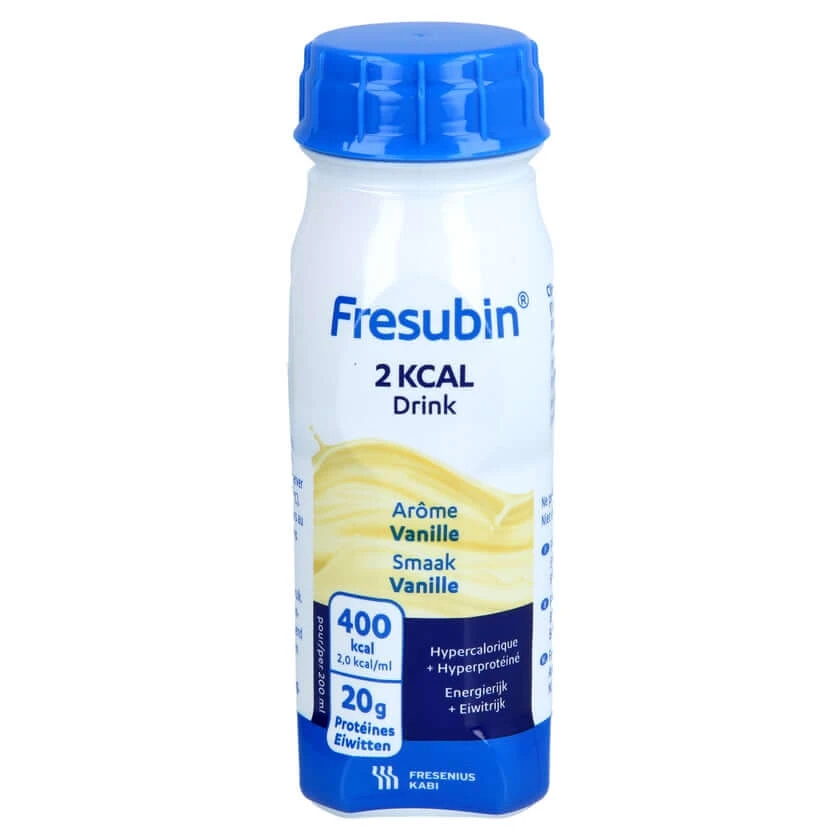 Fresubin 2 Kcal Drink Vanille Fles 8X4X200 ml