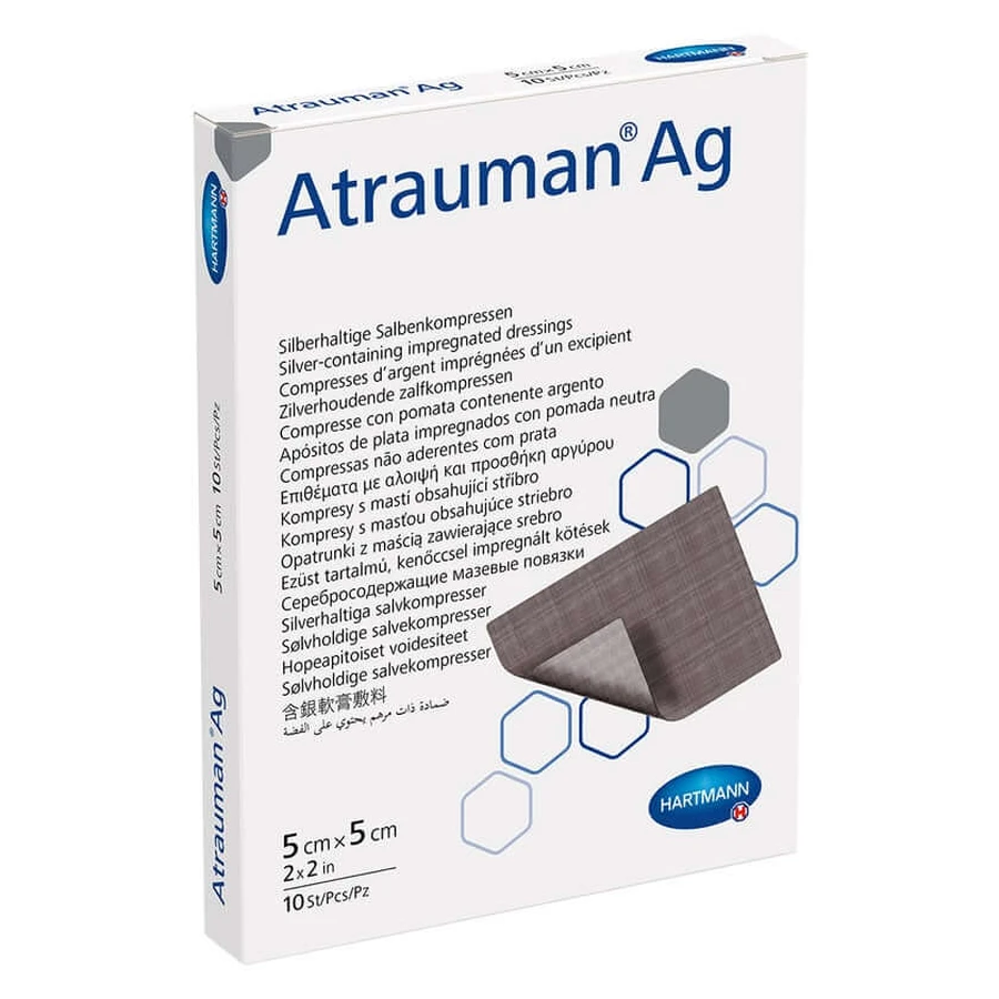 Atrauman Ag 5 x 5 cm 10 pz.