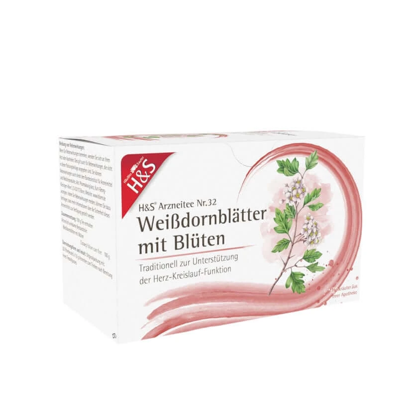 H&S Meidoornblaadjes 20X1,6 g