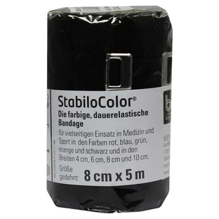 BORT Stabilocolor Bandage 8 cm noir 1 pc
