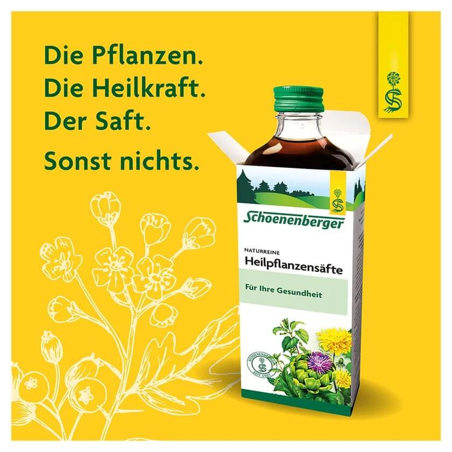 Schoenenberger Zumo Natural Puro de Pasiflora 200 ml