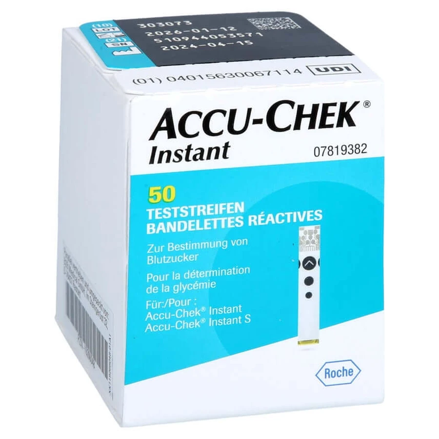 Strisce reattive istantanee Accu-chek 1X50 pz.