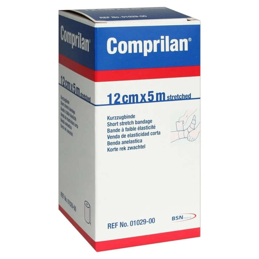 Comprilan elastisch verband 12 cm x 5 m 1 st
