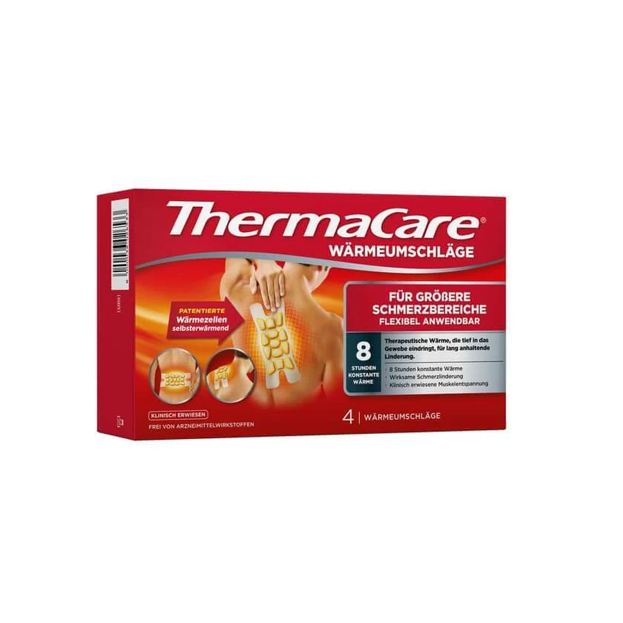 ThermaCare Wärmeauflagen Schmerzbereiche 4 St