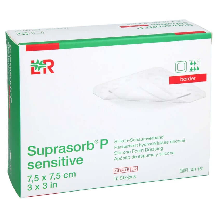 Suprasorb P Sensitive PU schuimrand 10 st.