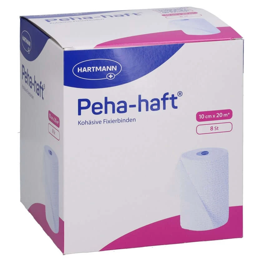 Peha-haft fixatieverband Latexvrij 10 cmx20 8 st.