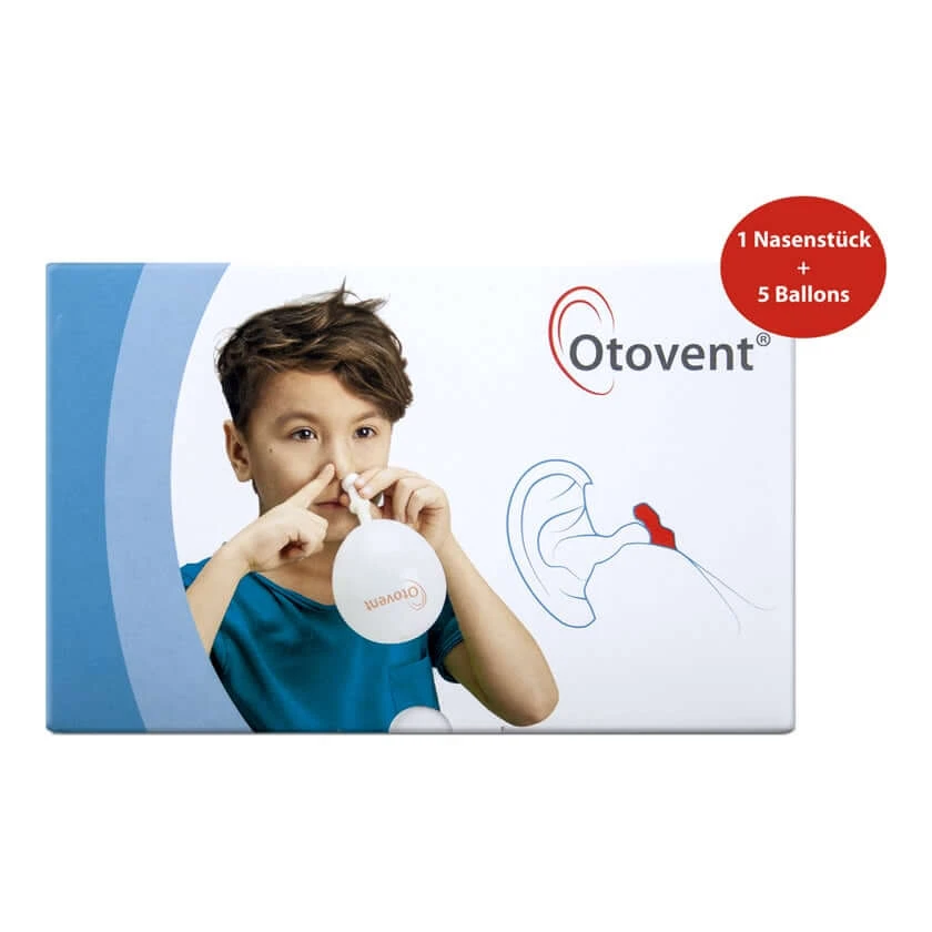 Otovent Systeem 1 neusstuk + 5 luchtmembranen 1 stuk