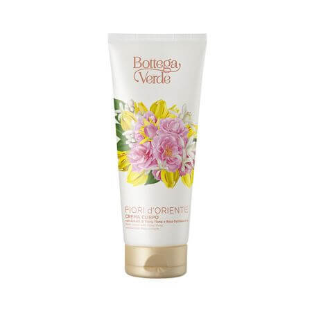 Crema Corporal Fiori d'Oriente con Extracto de Rosa e Ylang Ylang, 200 ml, Bottega Verde