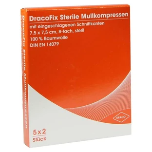 Dracofix PEEL-kompressen steriel 7,5x7,5cm 8x5x2 st.
