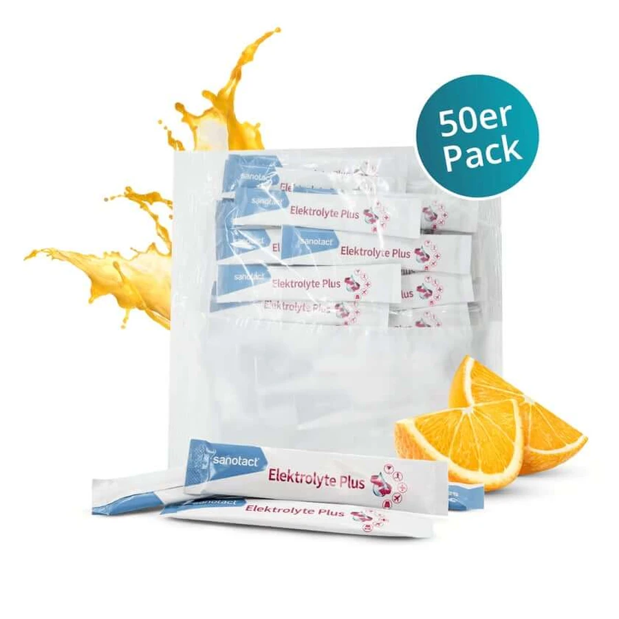 Sanotact Electrolyte Plus Powder 50 szt.: ceny i cechy