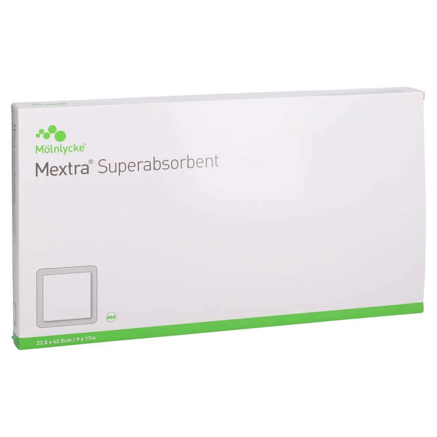 Mextra Bandaż superchłonny 22,5x42,5 10 szt.: ceny i cechy