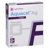 Aquacel Ag Foam adhäsiv 12,5x12,5 cm Ver 10 St
