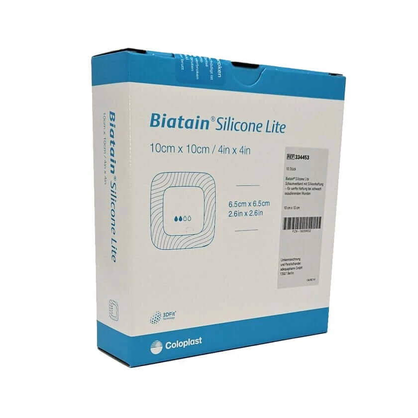 Biatain Silicone Lite schuimverband 10x1 10 stuks
