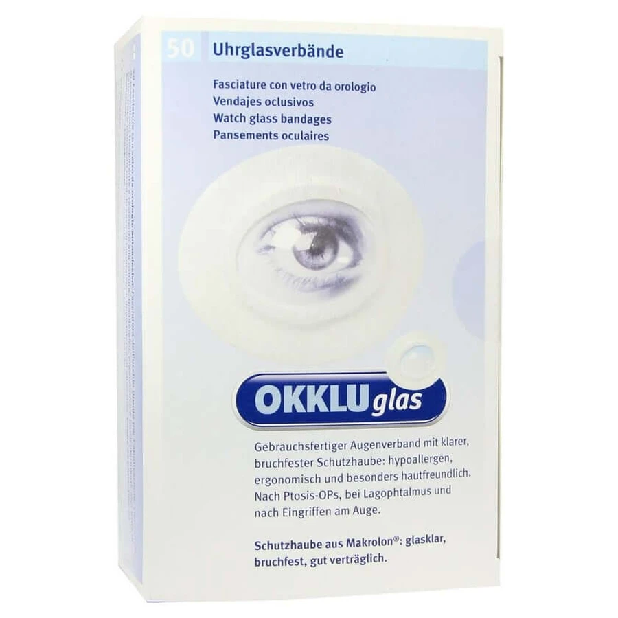 Occluglas horlogeglasverband 50 stuks
