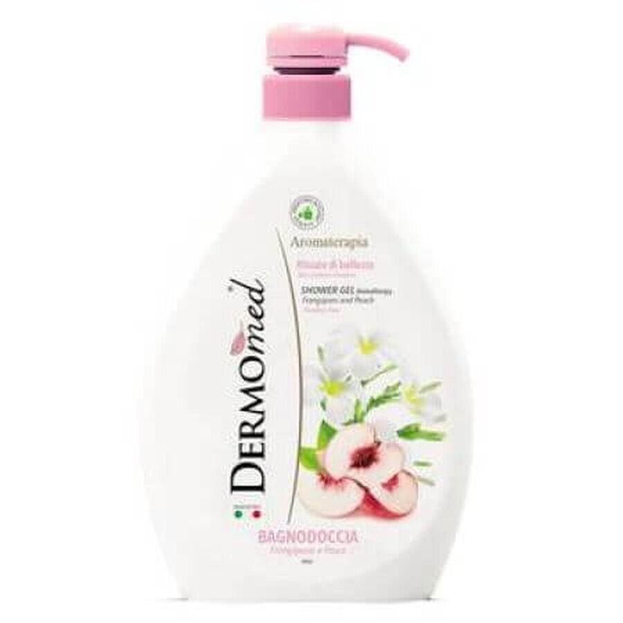 Frangipani Blumen Duschgel, 1l, Dermomed