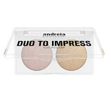 Illuminator Duo om indruk te maken, 10 g, Andreia Make-up