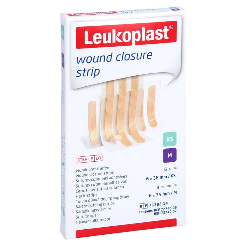Leukoplast wondsluitstrip mix beige 2 stuks