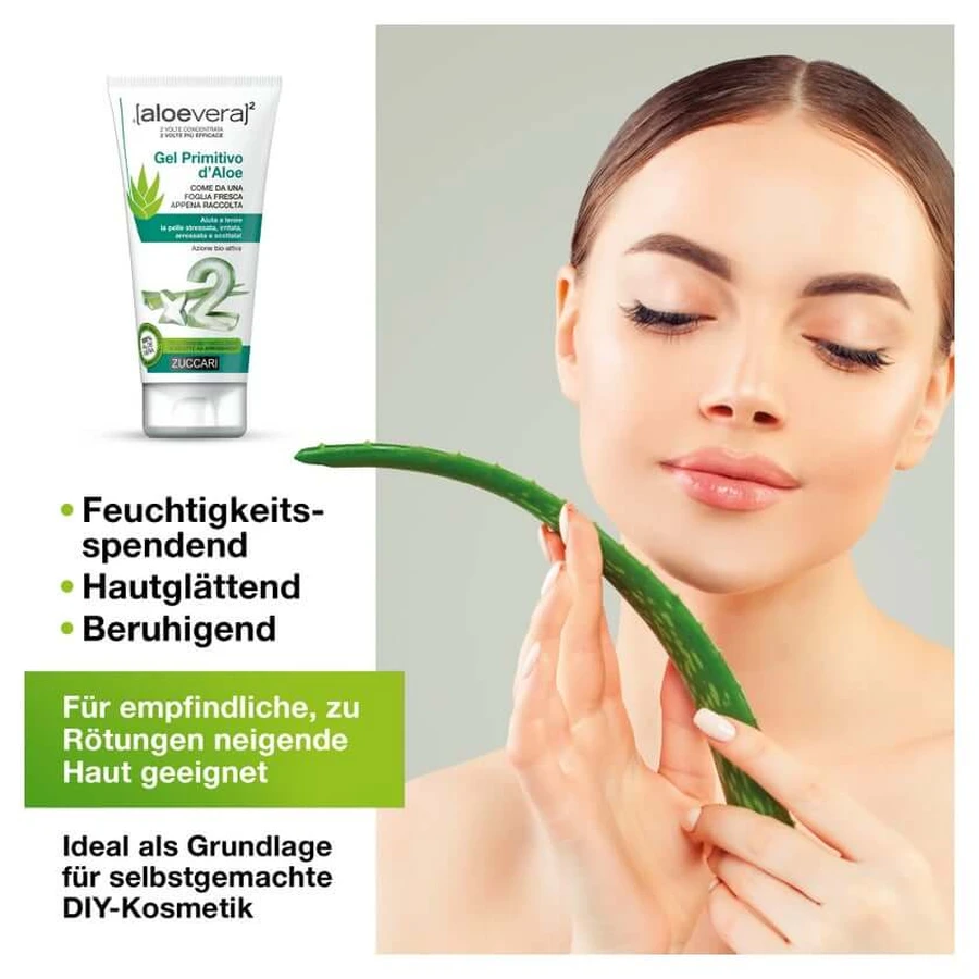 Aloë Vera Gel Verfrissend Puur Zuccari 150 ml