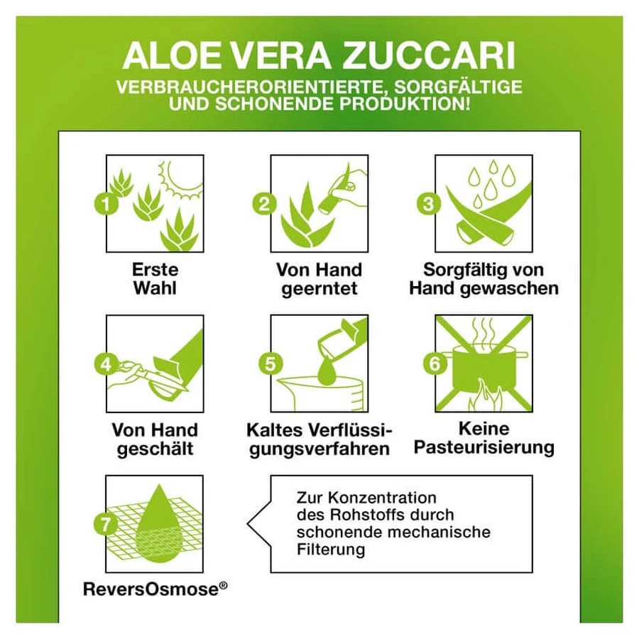 Aloë Vera Gel Verfrissend Puur Zuccari 150 ml