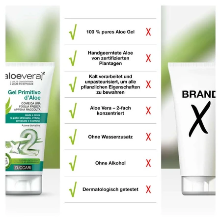 Aloë Vera Gel Verfrissend Puur Zuccari 150 ml