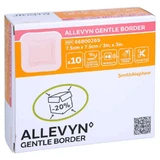 Allevyn Gentle Border 7,5x7,5 cm Schaumv 10 St