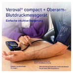 Tensiomètre Veroval compact + bras noir 1 pc