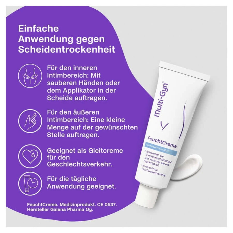 Multi-gyn Feuchtcreme Mit Applikator 50 g