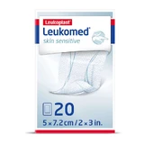 Leukomed huid Sensitive steriel 5x7,2 cm 20 st.