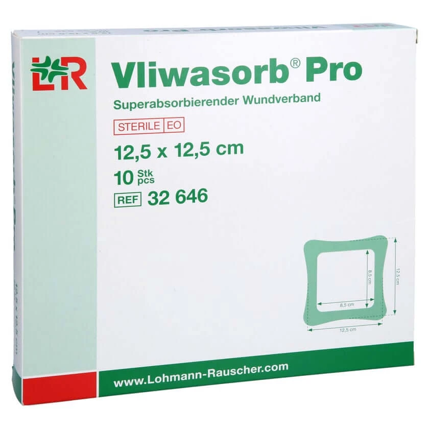 Vliwasorb Pro Superabsorb.comp.steriel 12 10 st.