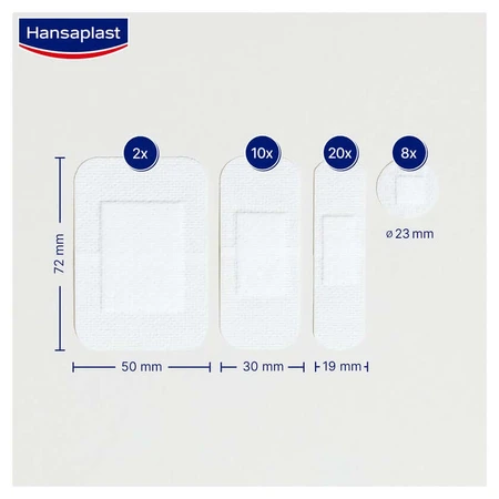 Hansaplast Sensitive Pflaster 40 St