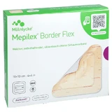 Mepilex Border Flex schuimverband, 10 x 10 cm, 10 stuks
