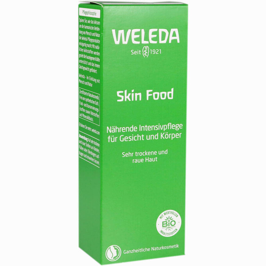 Crème hydratante pour le visage et le corps Skin Food, 75 ml, Weleda