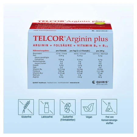 Telcor Arginine Plus 120 tablets